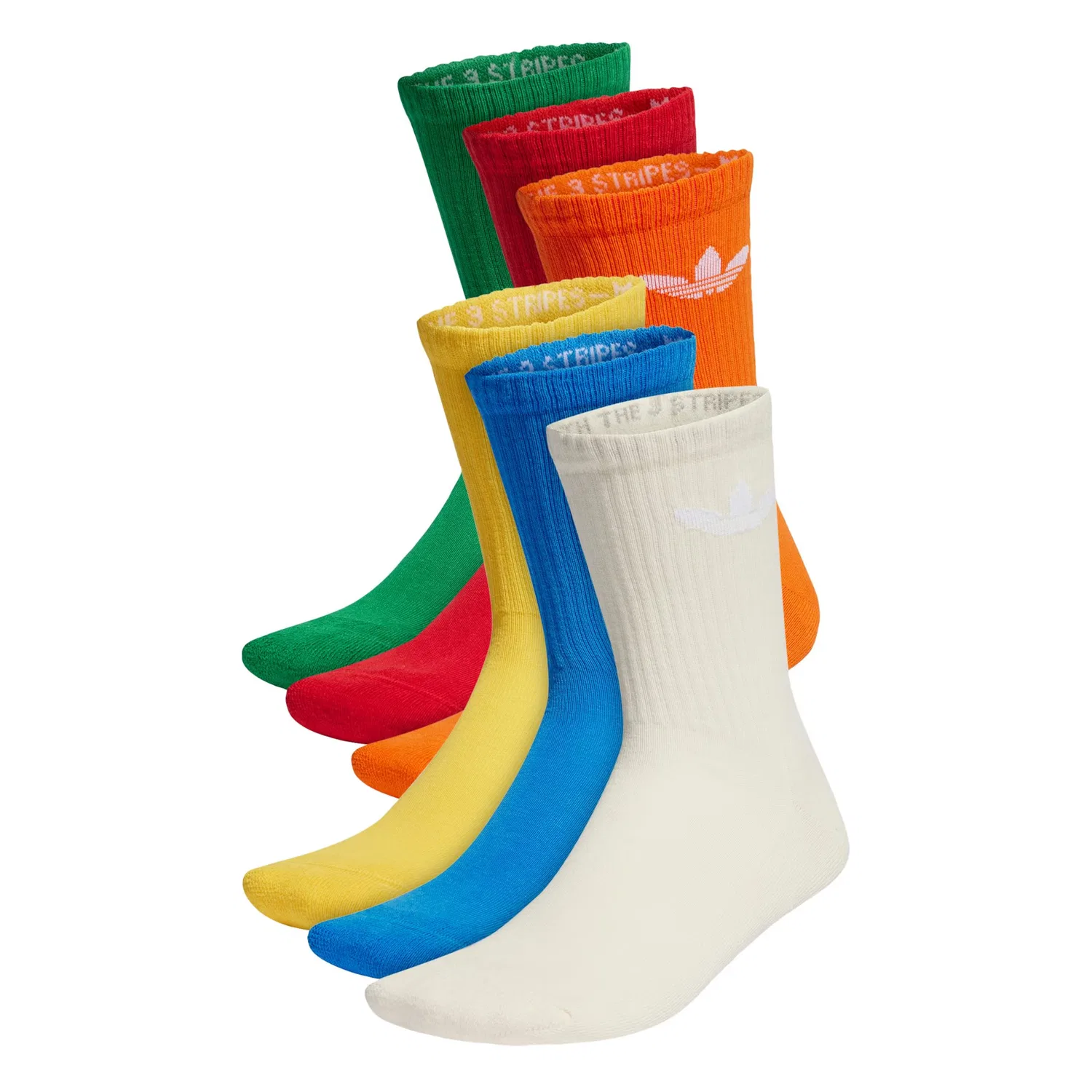 Носки Adidas Originals Trefoil Cushion синего и белого цвета