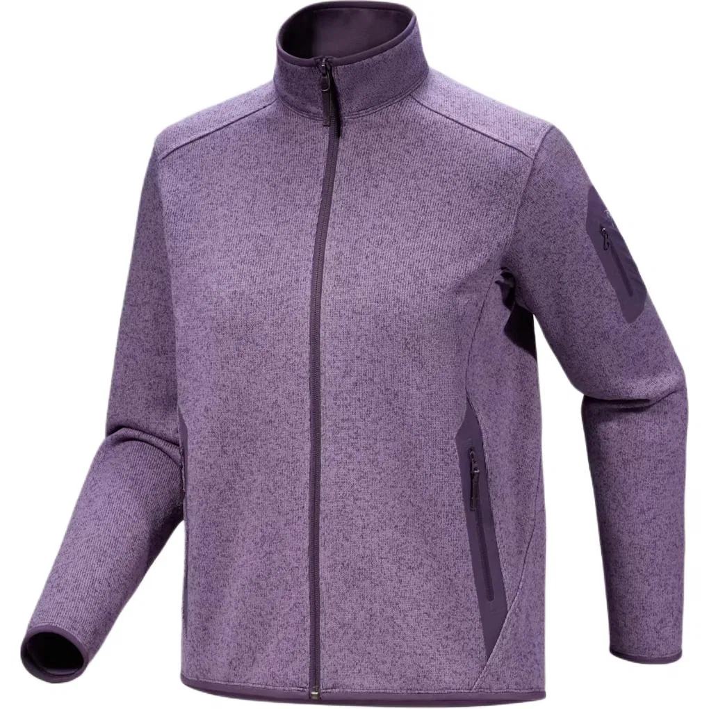 Женский флисовый кардиган Arc'teryx Covert Cardigan Arcteryx, Fluorite Purple Gray/Moondrop Heather