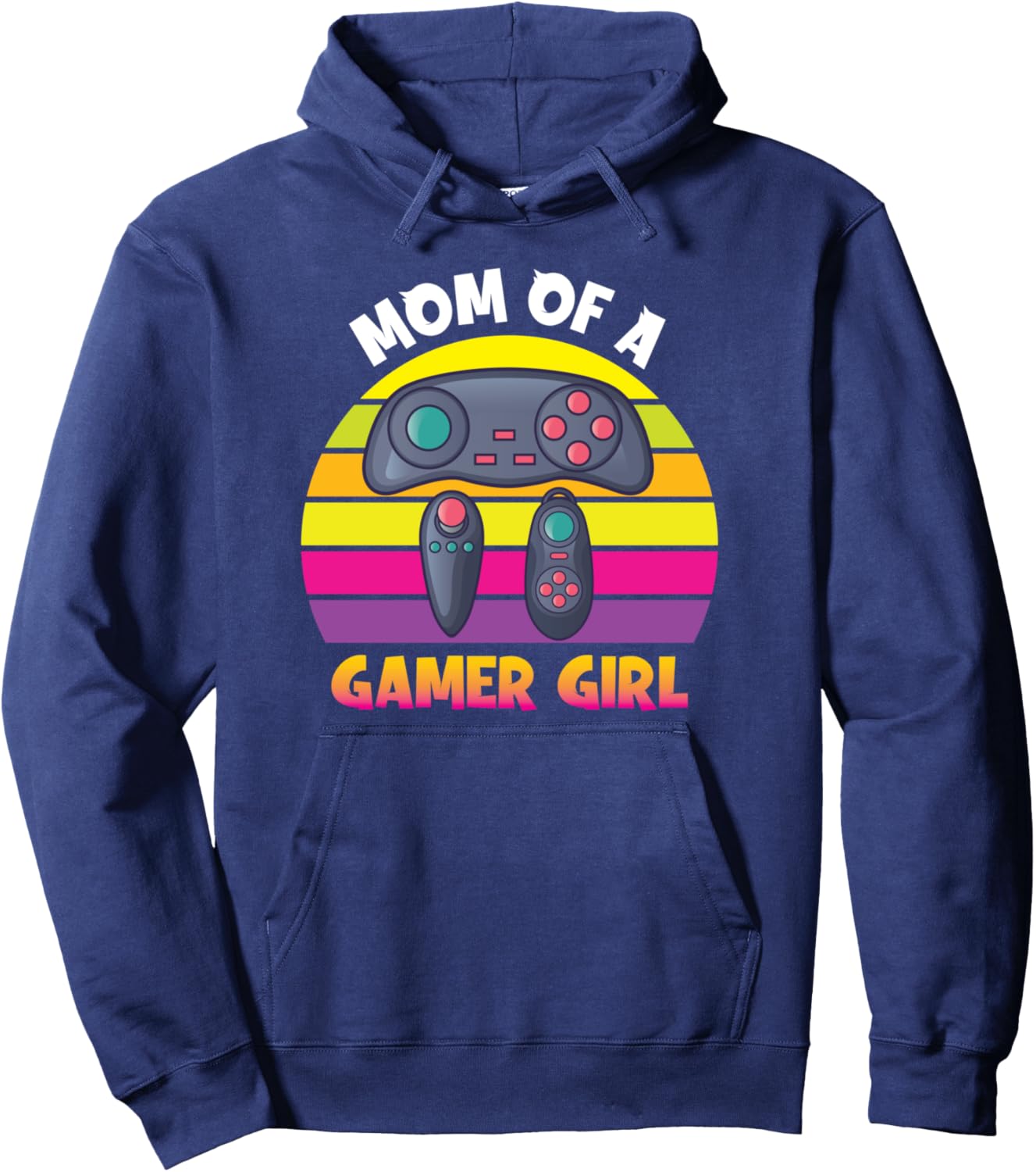 

Худи для геймерш и мам Gamer Girl Apparel, темно-синий