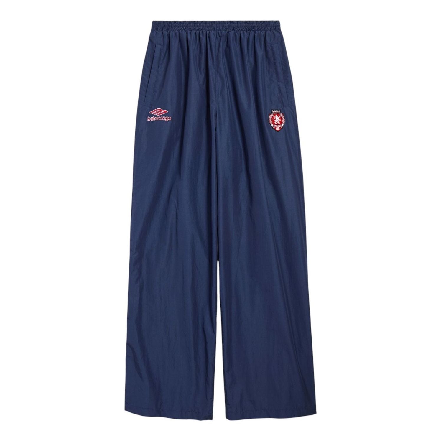 

Спортивные брюки Balenciaga 3B для американского футбола, цвет «темно-синий с красным»