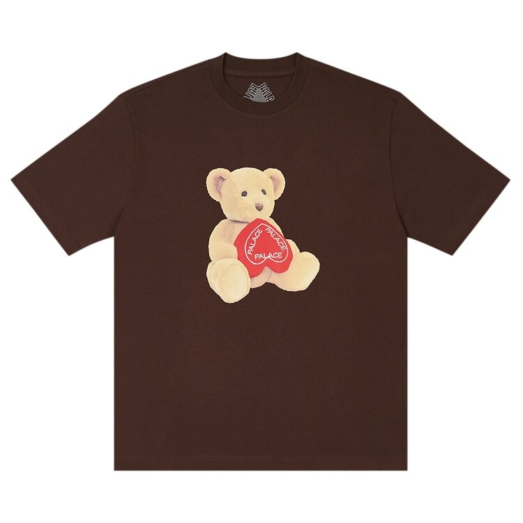 

Футболка Palace Teddy T-Shirt, цвет Nice Brown