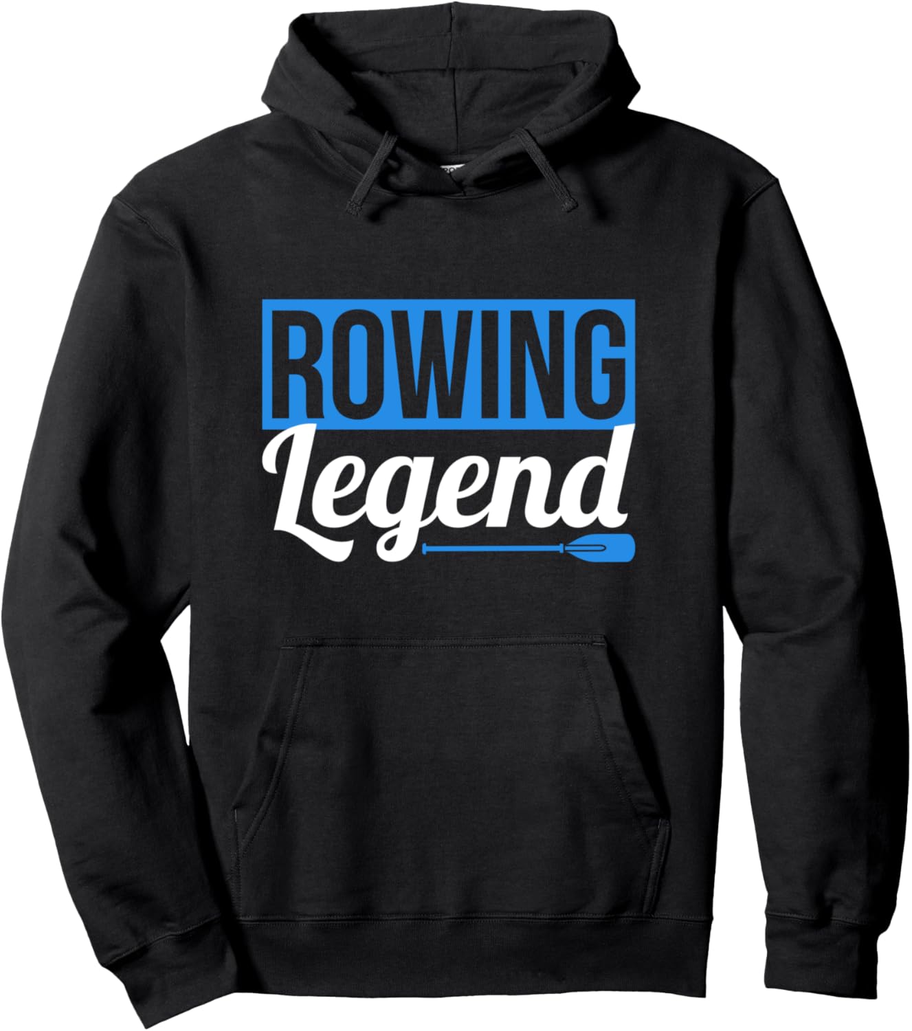 

Подарок для гребцов: толстовка с резиновой накладкой для весла Raw Legends All Lovers Shirtbooth: Rowing, черный