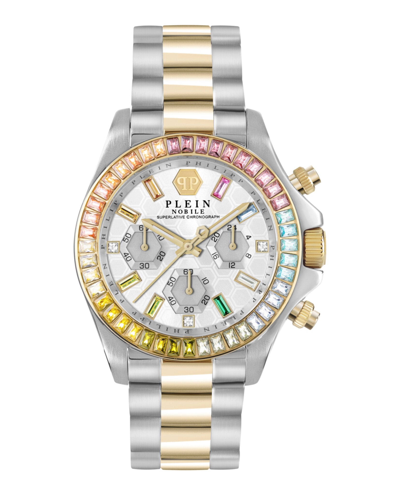 

Часы Nobile Lady Crystal PHILIPP PLEIN, цвет two tone/two tone/silver