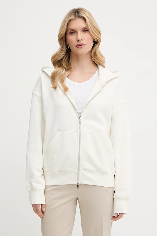 

Хлопковая толстовка Calvin Klein, бежевый