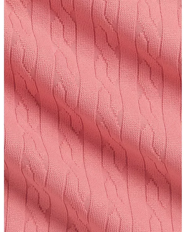 Мини-Купальник Polo с жаккардовым узором "косичка" - для малышей Ralph Lauren, Pink — фото 3