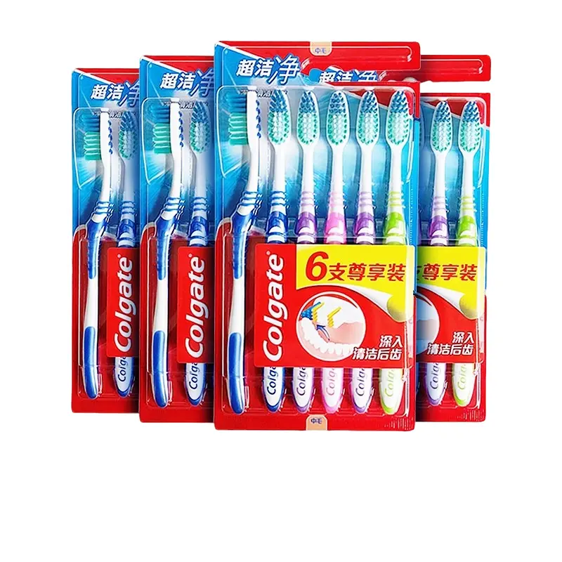 

Ультрачистые зубные щетки для средней ширины зубов межзубная чистка 18 штук COLGATE