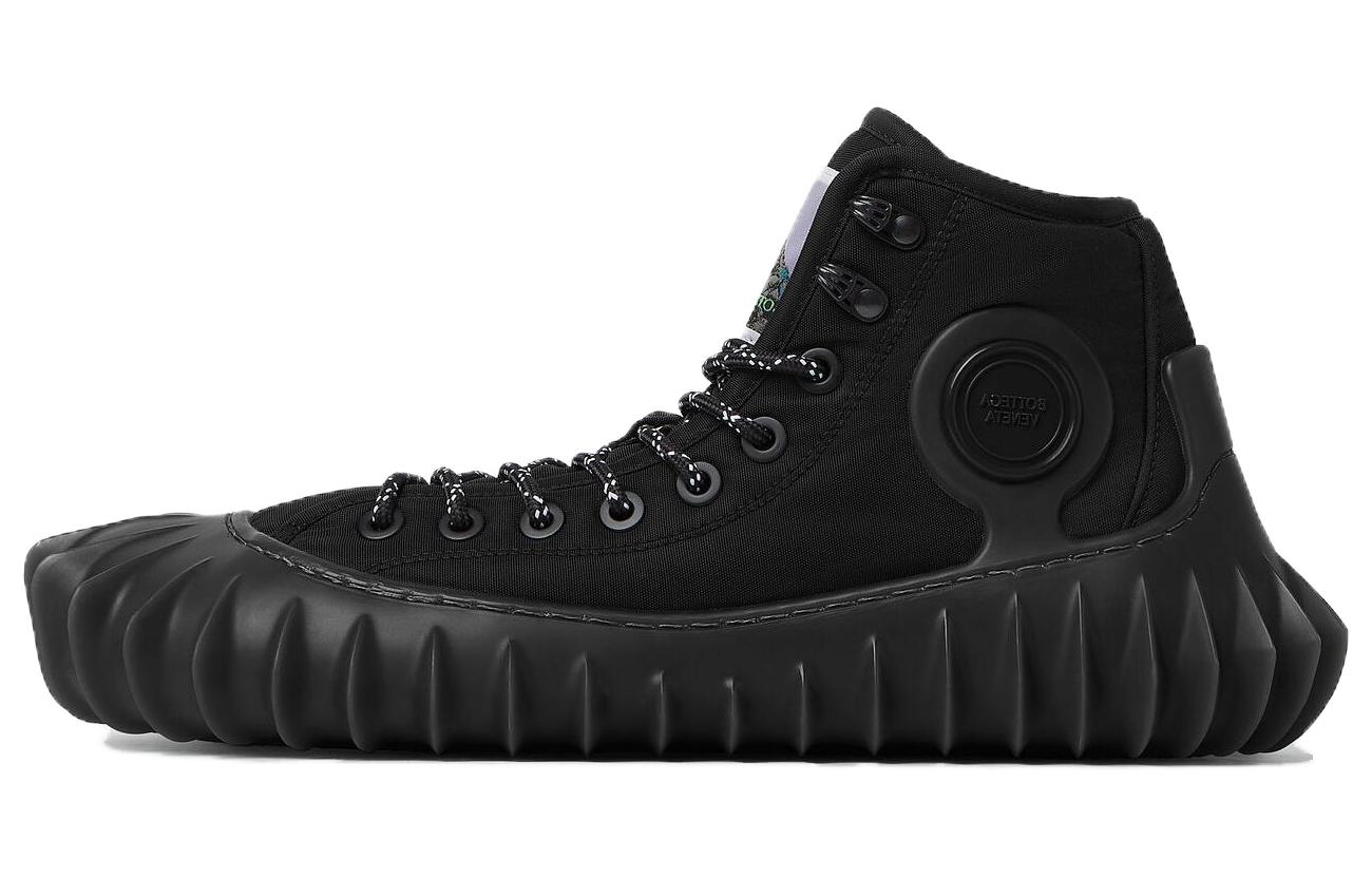 

Bottega Veneta Мужские повседневные туфли Denver High Top, черные