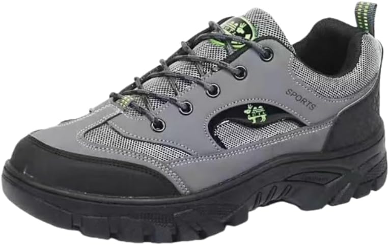 

Водонепроницаемые низкие кроссовки для походов для мужчин- альпинистские ботинки, идеальные для прогулок на природе, ходьбы и бега Hhhchpm, серый