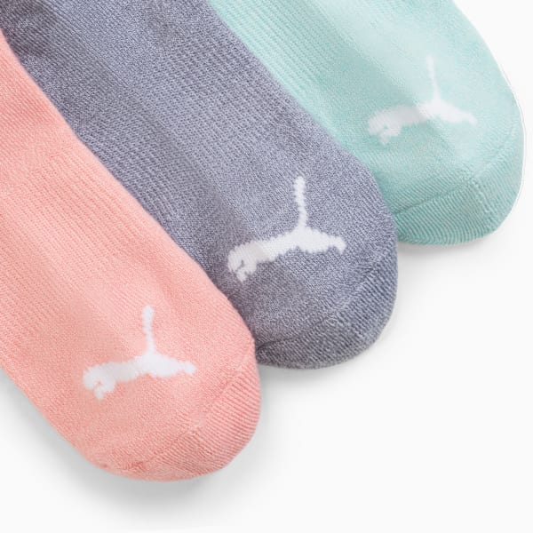 Низкие полумахровые носки для больших детей (3 пары) Puma, мультиколор — фото 2