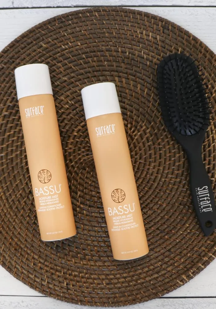 Surface Hair - Bassu Moisture Mist Leave-In Conditioner - Очищает, увлажняет и придает блеск без сульфатов - 6 унций — фото 2