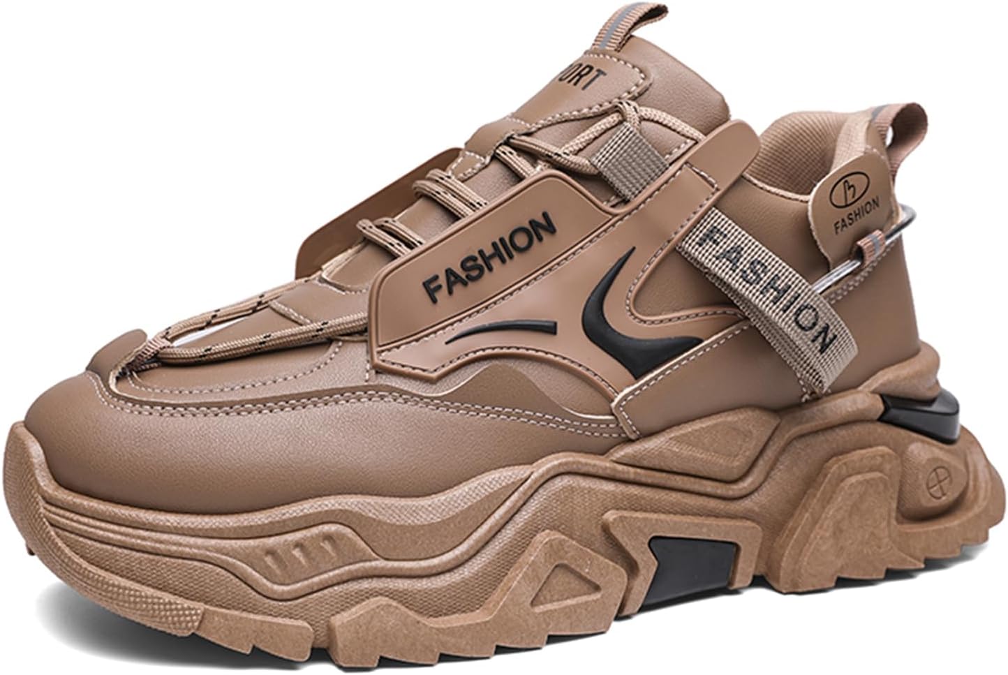 

Мужские повседневные спортивные кроссовки GSIGUL для ходьбы, тенниса и тренировок, модные массивные кроссовки для мужчин, Brown-06