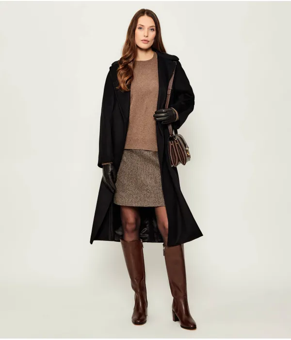 Кашемировый свитер Fascona Regular fit Boss, коричневый — фото 2