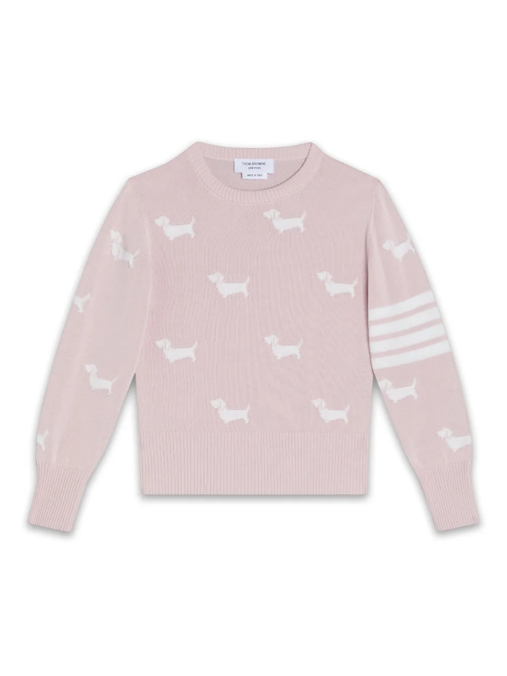 

Пуловер Hector Thom Browne Kids, розовый