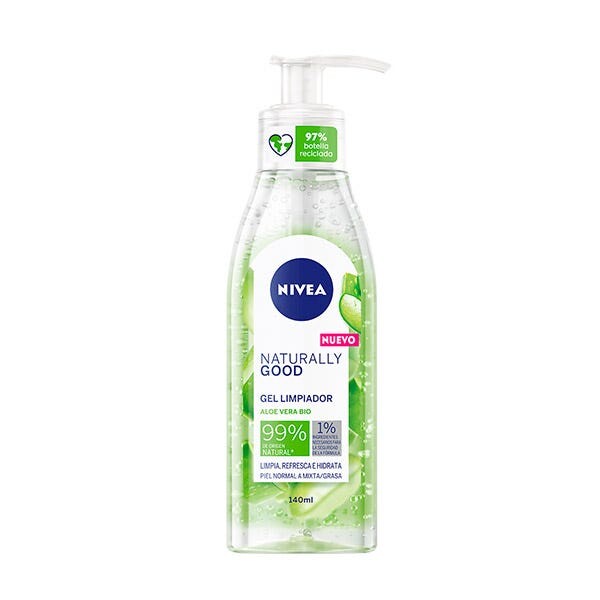 

Натуральный хороший очищающий гель 140 мл Nivea