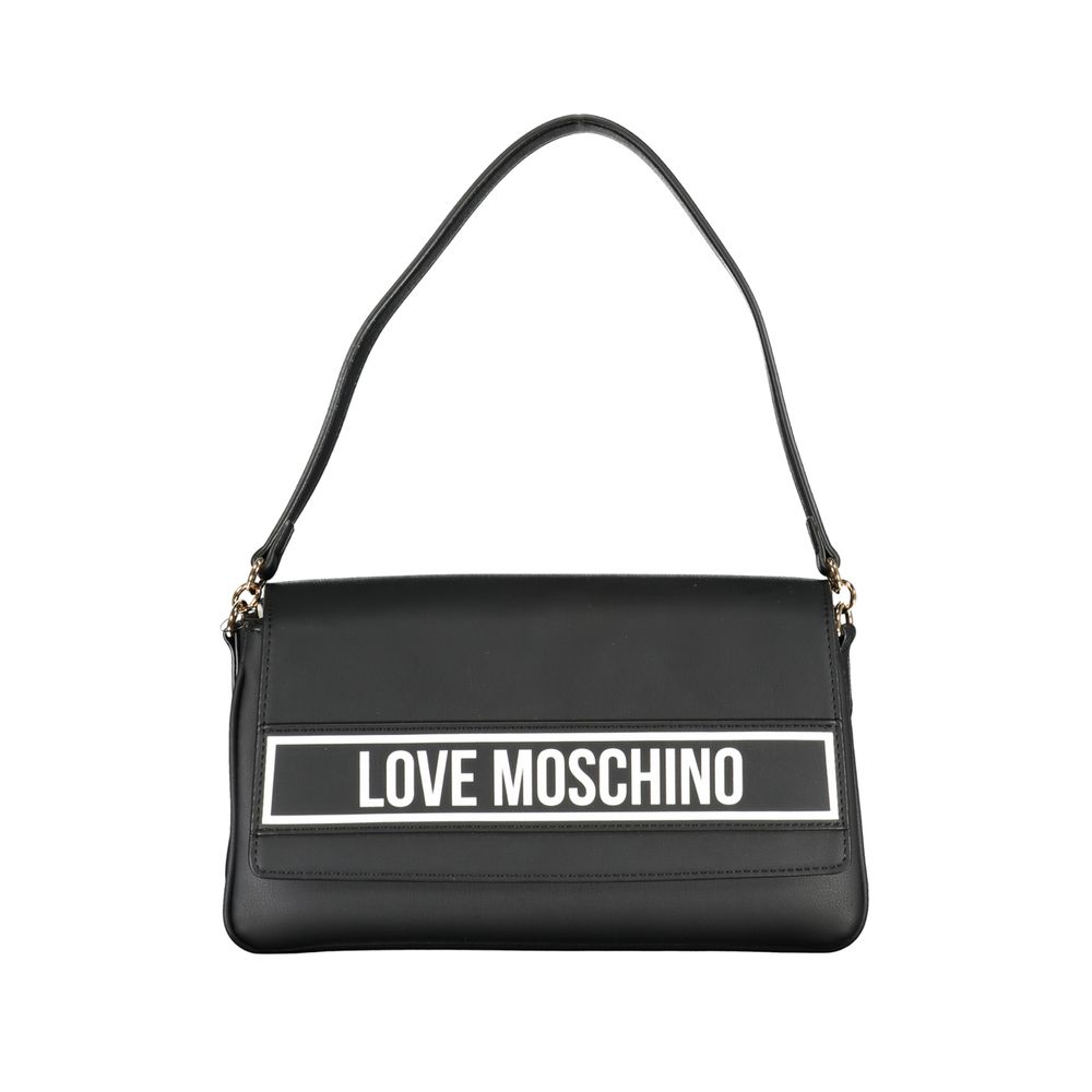 

Черная полиэтиленовая сумка LOVE MOSCHINO