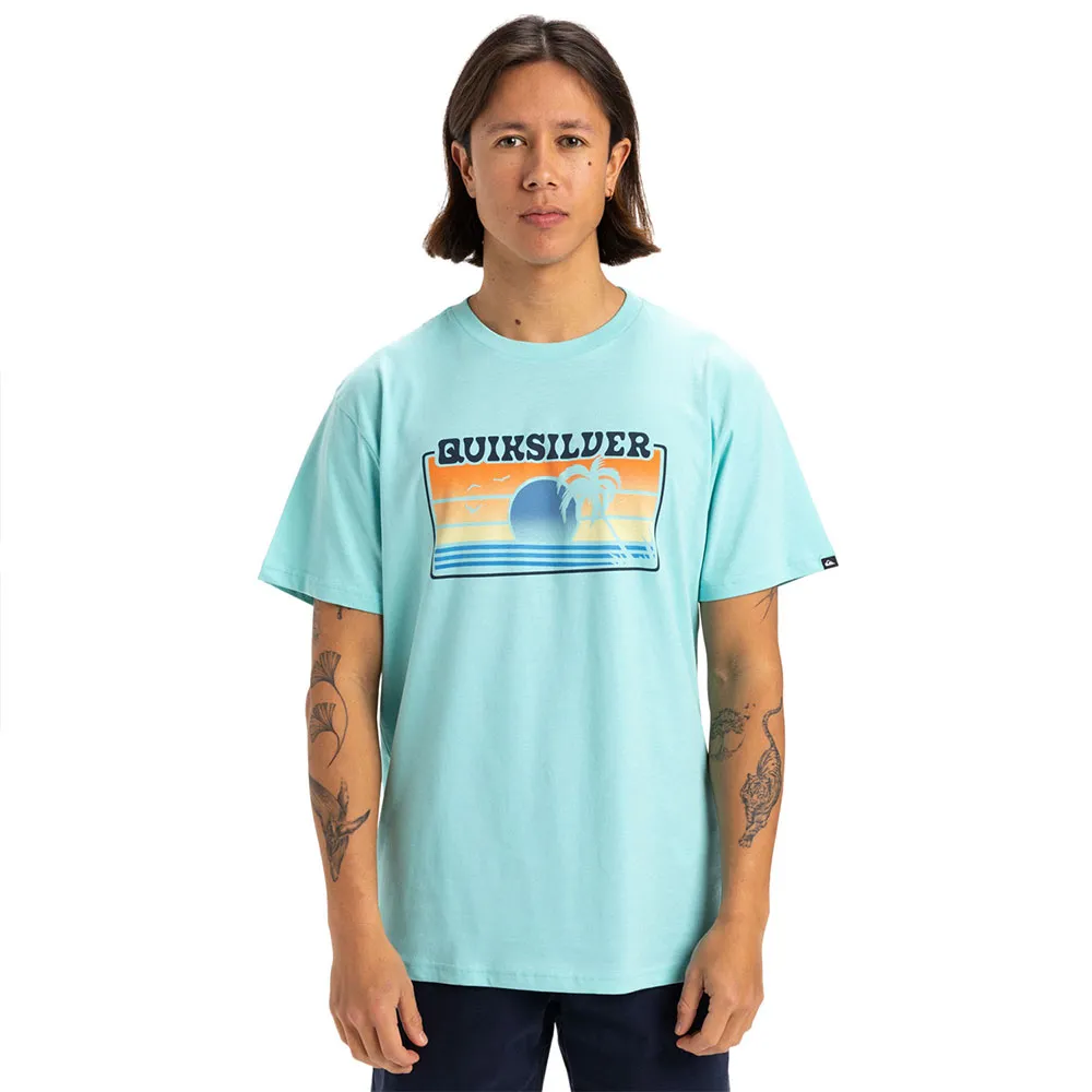 

Футболка с коротким рукавом Quiksilver Sun Faded, синий