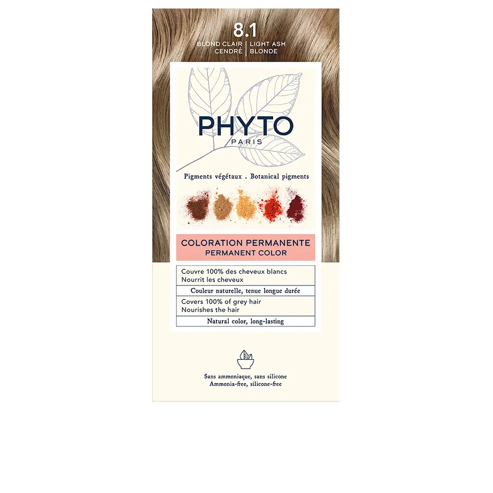 

Краска для волос Phytocolor Phyto, цвет 8.1-Rubio Claro Cendre, 4 шт.