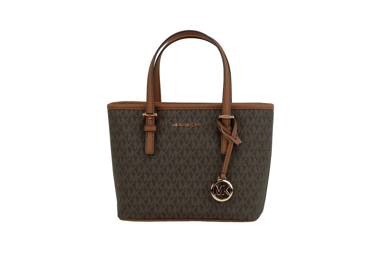 

Сумка-кошелек Jet Set Brown Signature XS Michael Kors