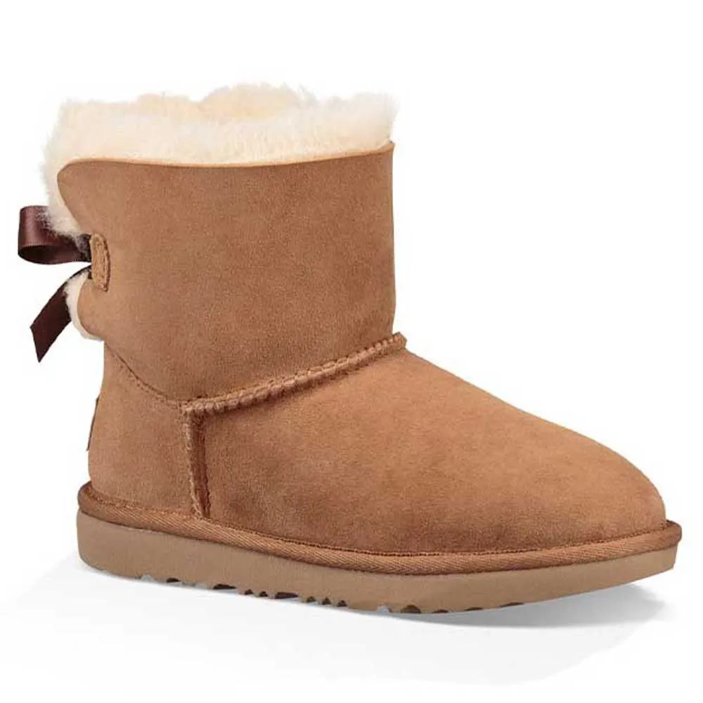 

Ботинки Ugg Kids Mini Bailey Bow II, коричневый