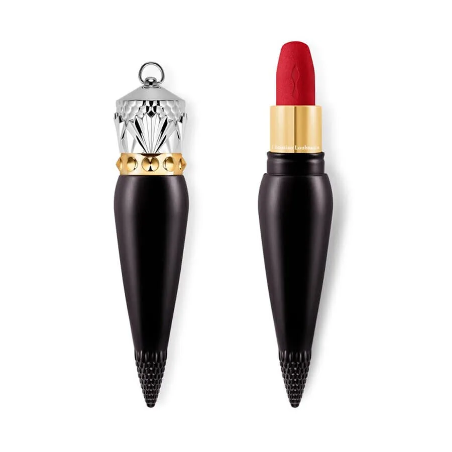 Женская помада Christian Louboutin Rouge Louboutin Velvet Matte 0,13 унции Красная Dramadouce 005m Ароматы 8435415068772, красный