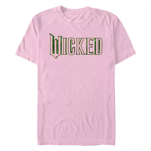 

Мужская футболка с надписью «wicked logo» и саундтреком. Licensed Character, цвет blossom