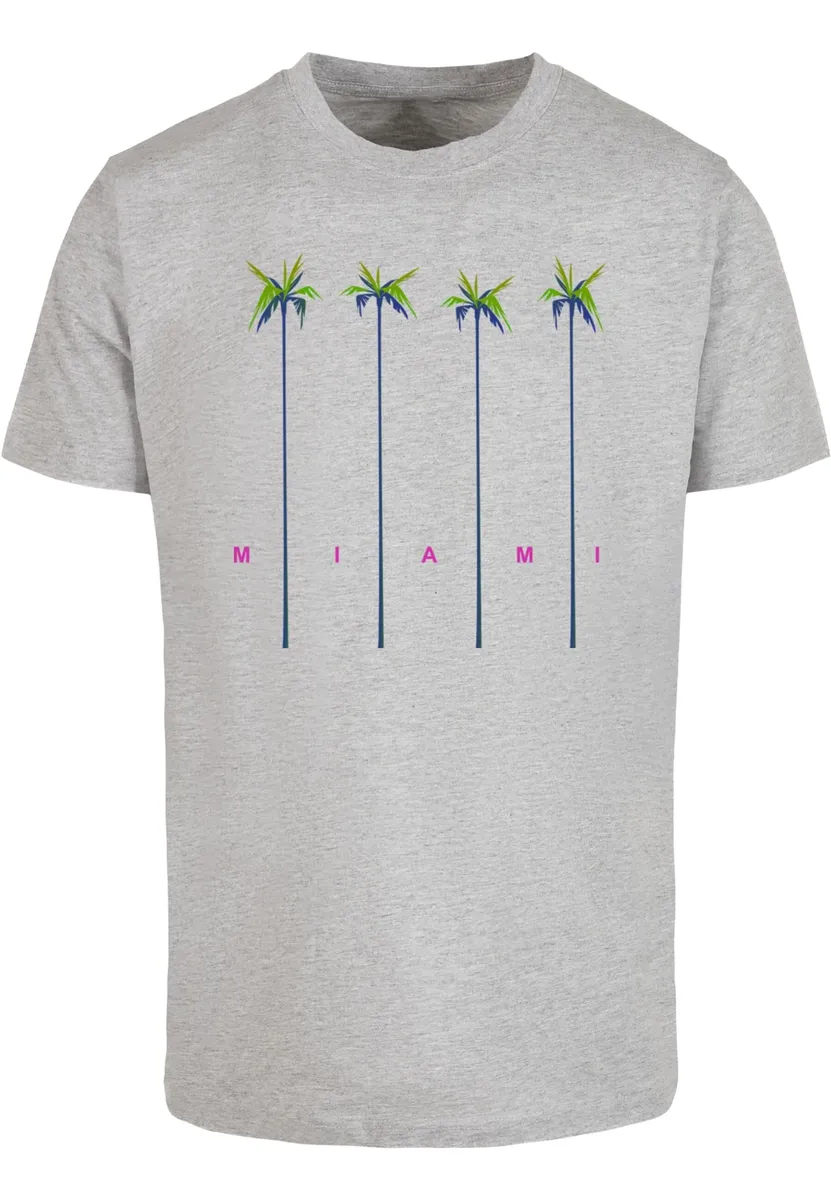 

Футболка Mister Tee "Мужская футболка Mister Tee Miami Palms" Mistertee, серый