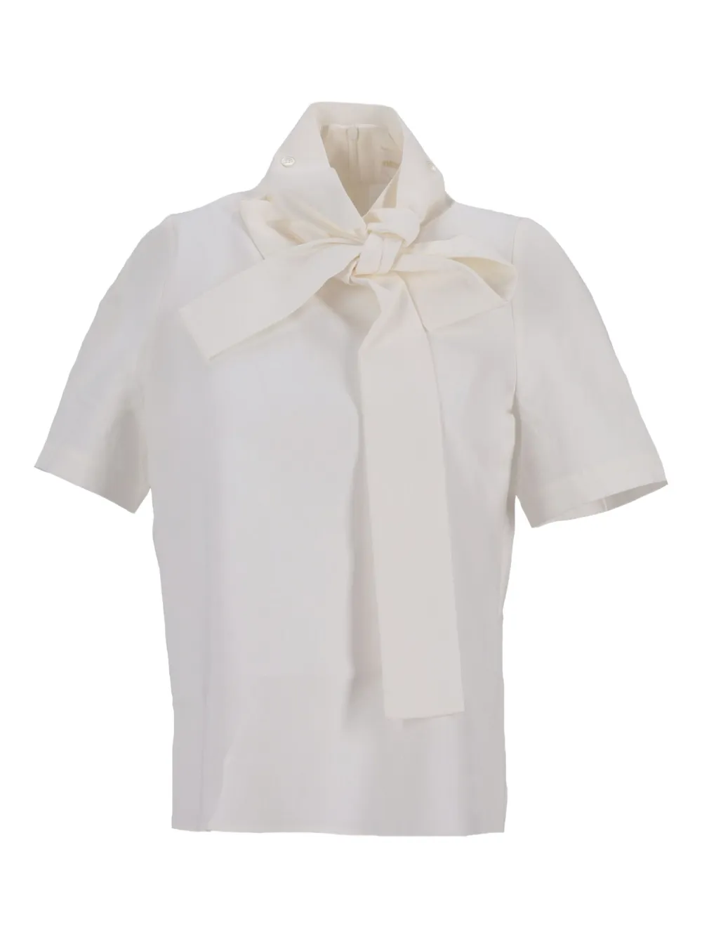 

Блузка с галстуком-бантом Shushu/Tong, белый