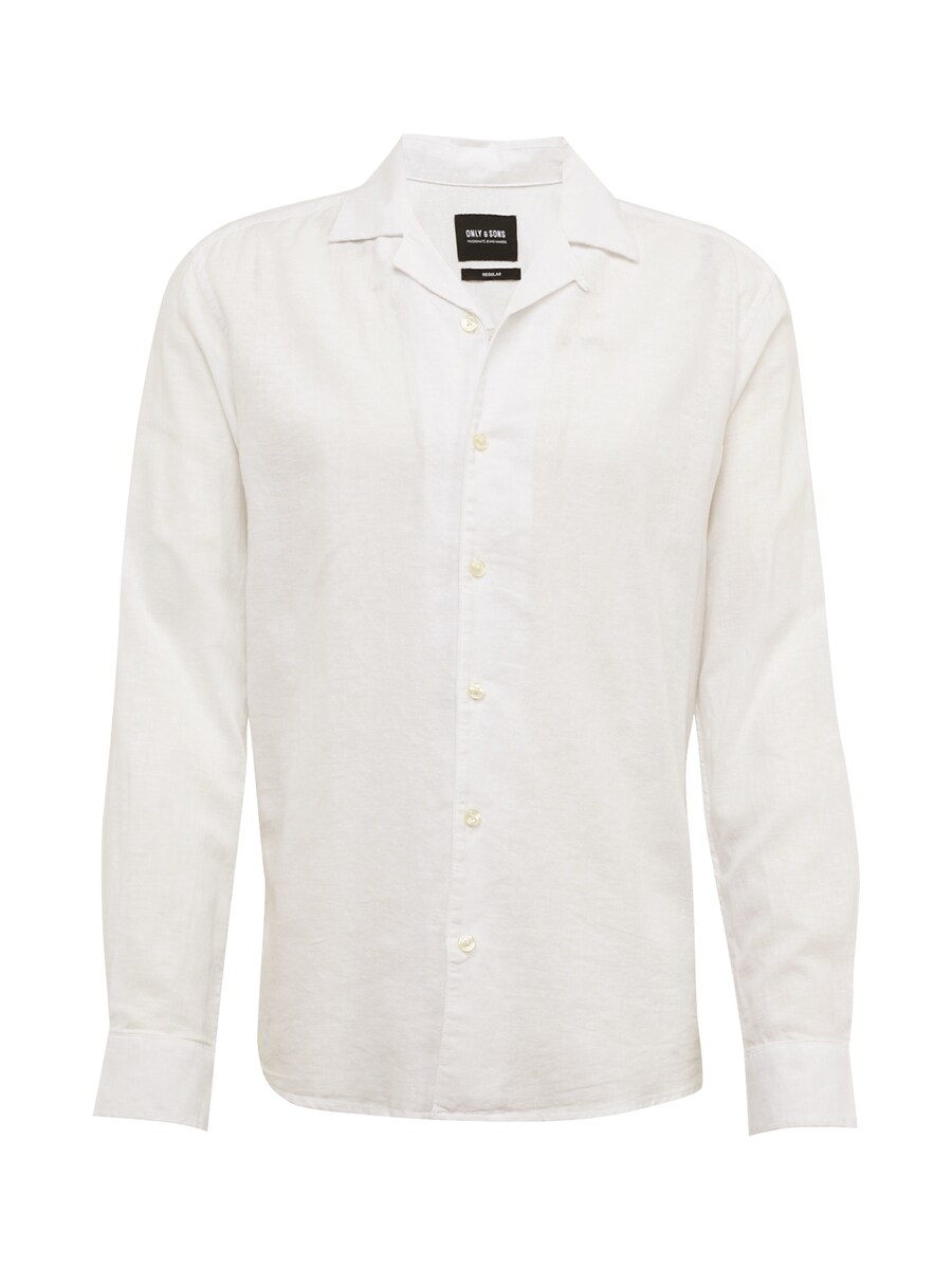 

Повседневная рубашка Only & Sons Regular fit Button Up Shirt CAIDEN, белый
