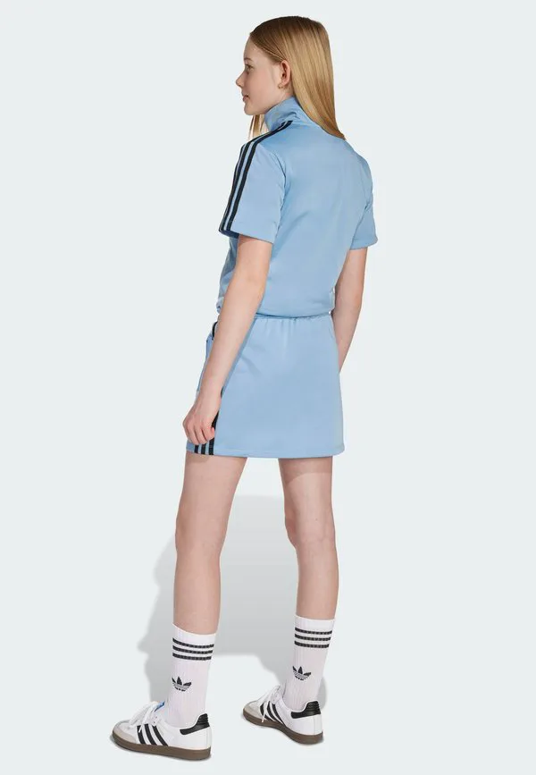 Платье «жар-птица», детское трикотажное платье Adidas Originals, Ash Blue — фото 2