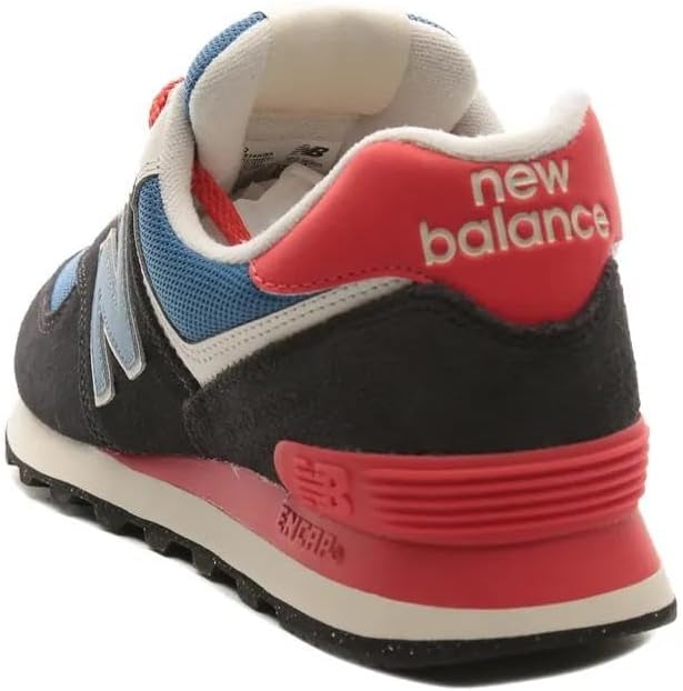 Кроссовки New Balance Unisex-Adult 574 V2, красный/синий — фото 3