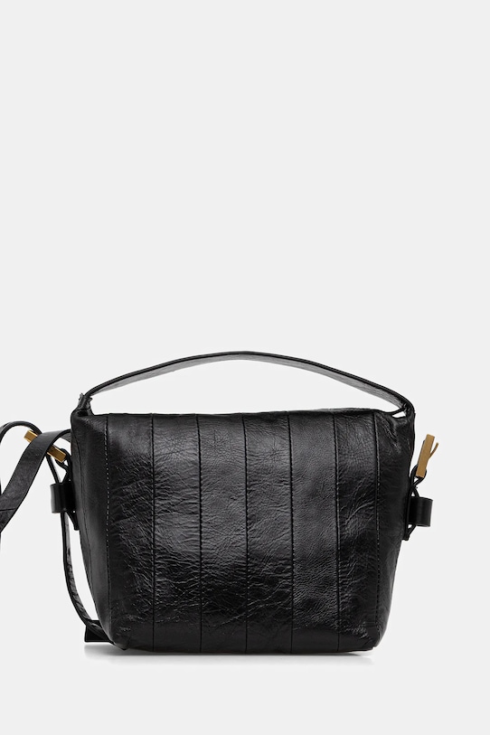 

Кожаная сумка AllSaints, черный