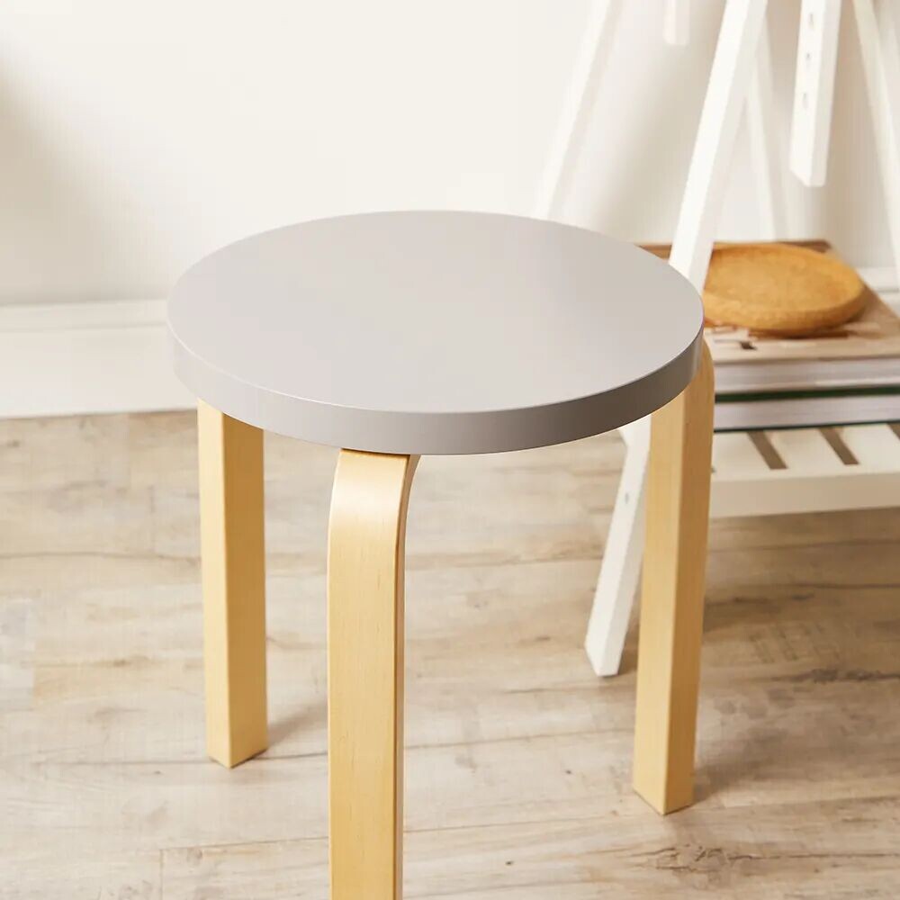 

Artek Алвар Аалто 1933 Табурет 60, серый