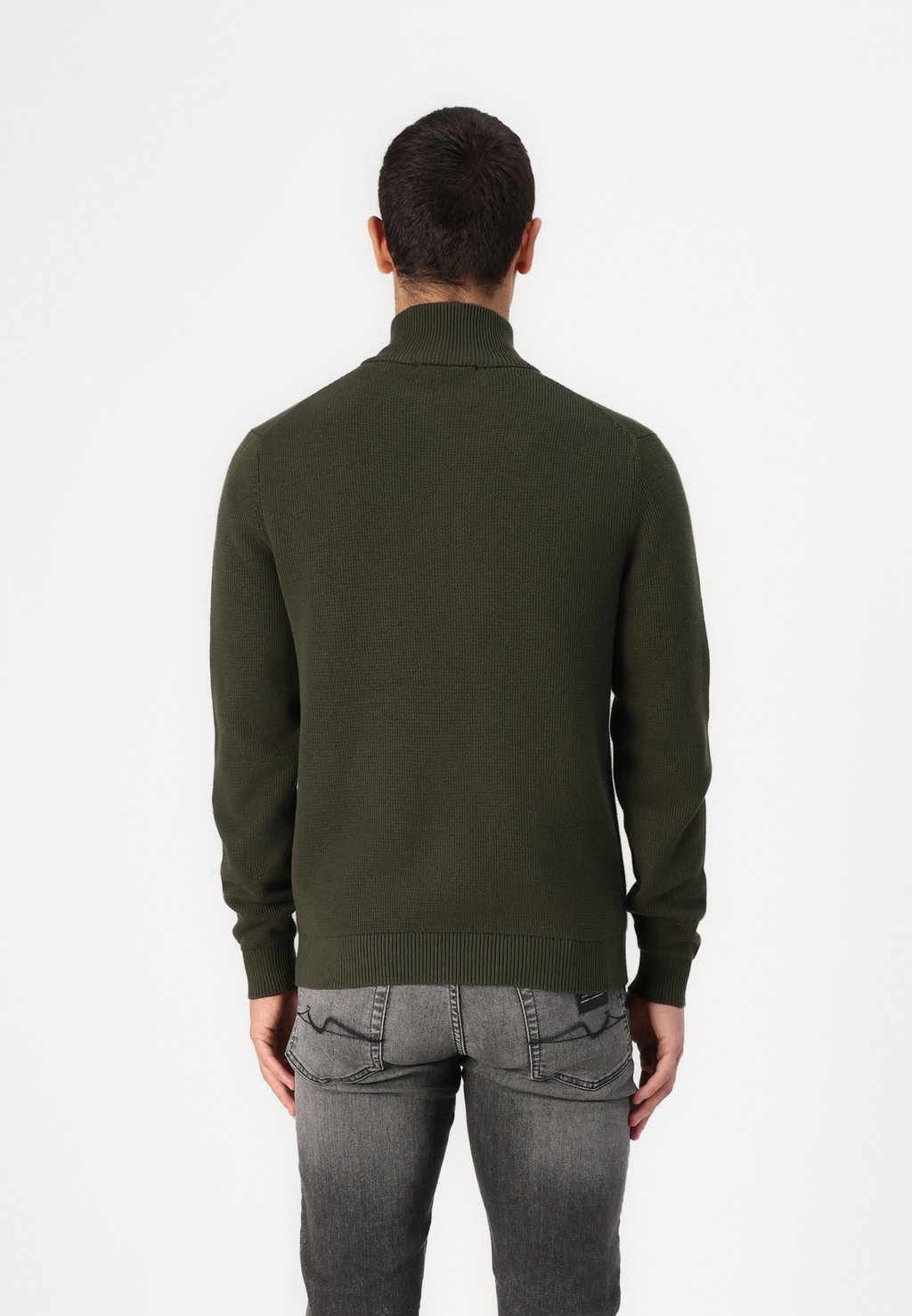 

Кардиган SLHDANE STRUCTURE FULL ZIP Selected Homme, темно-зеленый