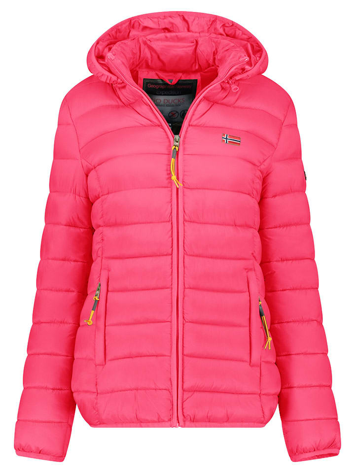 

Стеганая куртка Geographical Norway Steppjacke Atikolor, розовый
