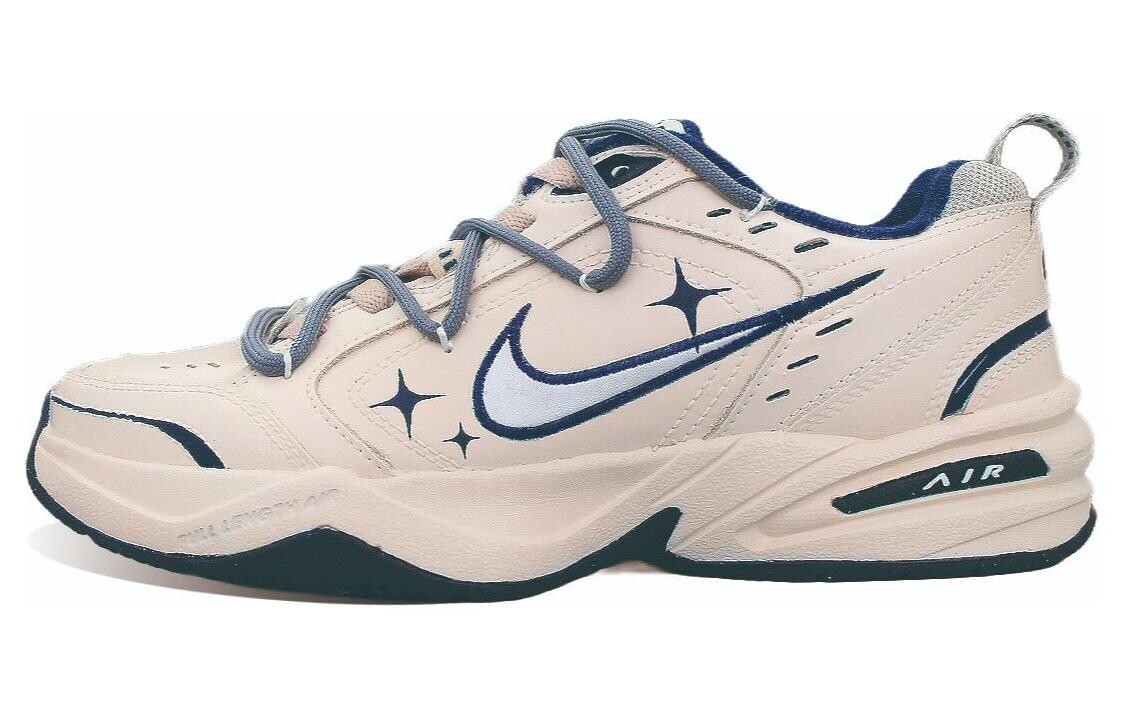

Кроссовки Nike Air Monarch 4 Chunky Sneakers Unisex Low-top Pink/Blue, цвет Peach