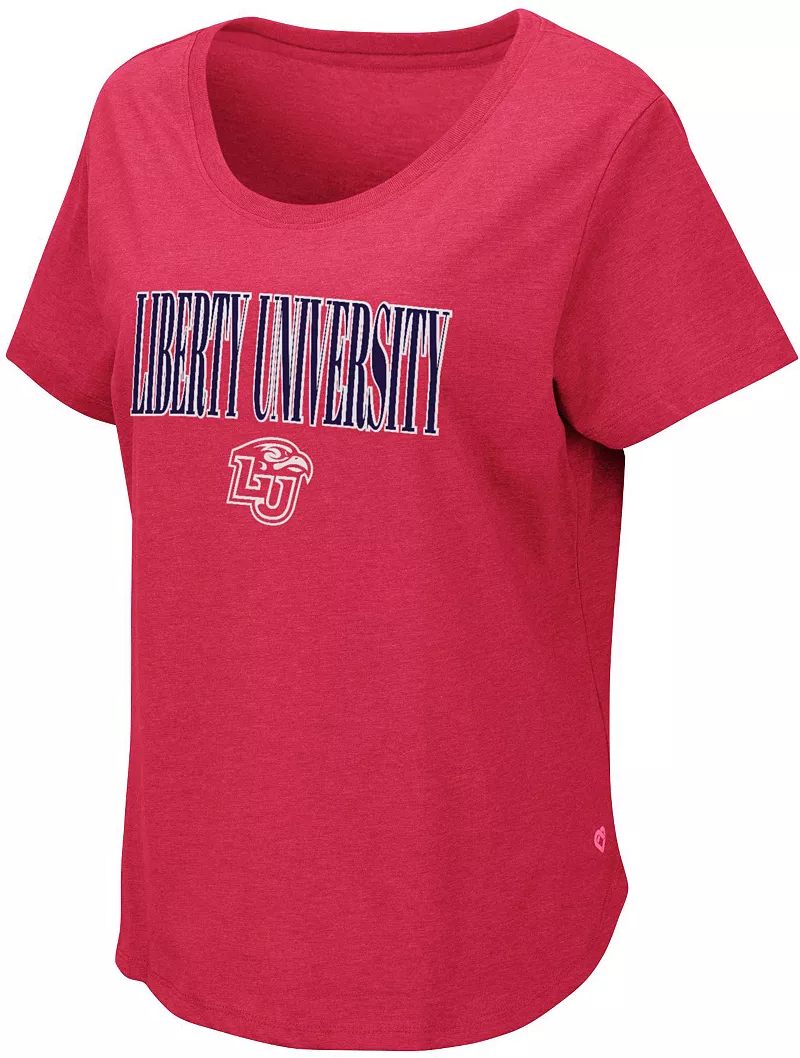 

Женская красная футболка Colosseum Liberty Flames