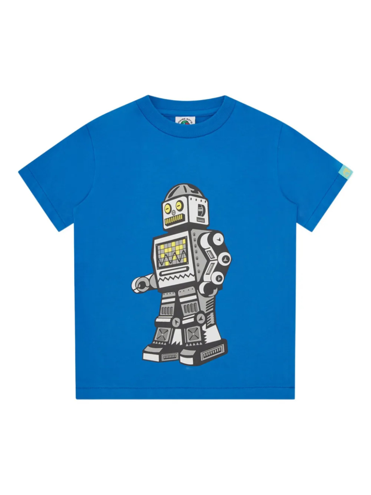 

Футболка с изображением шагающего робота Billionaire Boys Club Kids, синий