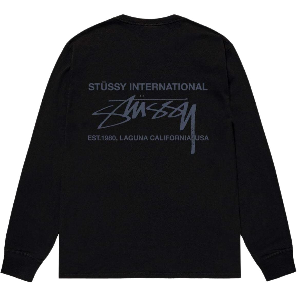 Гладкая международная футболка с короткими рукавами Stussy, цвет Curry — фото 3