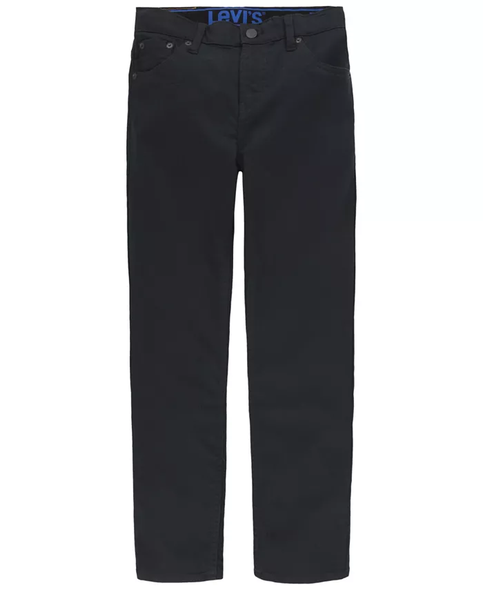 

Большие мальчики 502 Taper Fit Stretch Performance Джинсы Levi's, черный