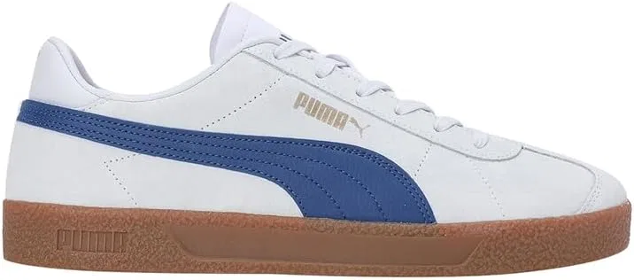 Кроссовки PUMA Unisex Club, Glacial Gray Dark Night Gold Blue — фото 3