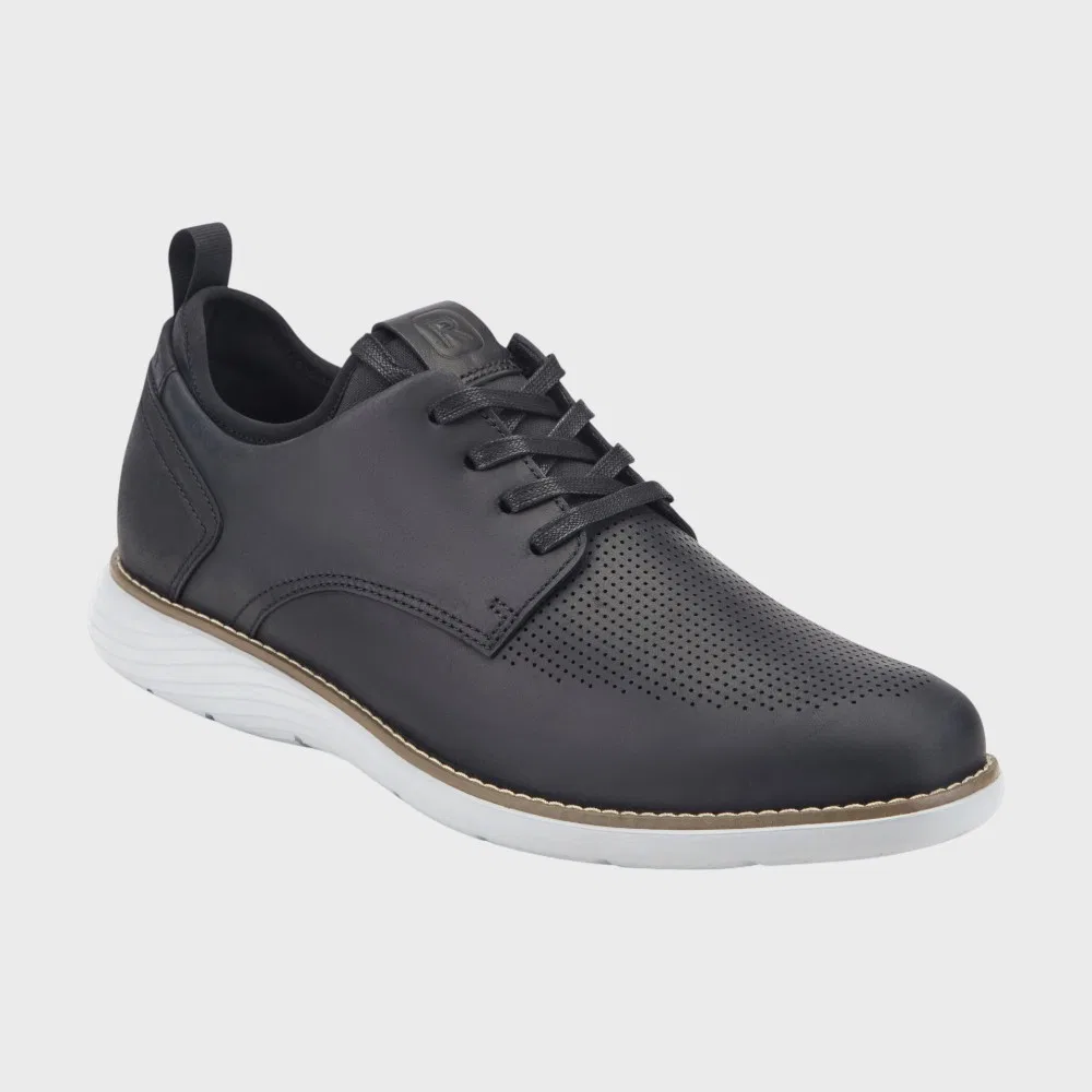Мужские чёрные туфли со шнуровкой Garrity Laceup от Rockport