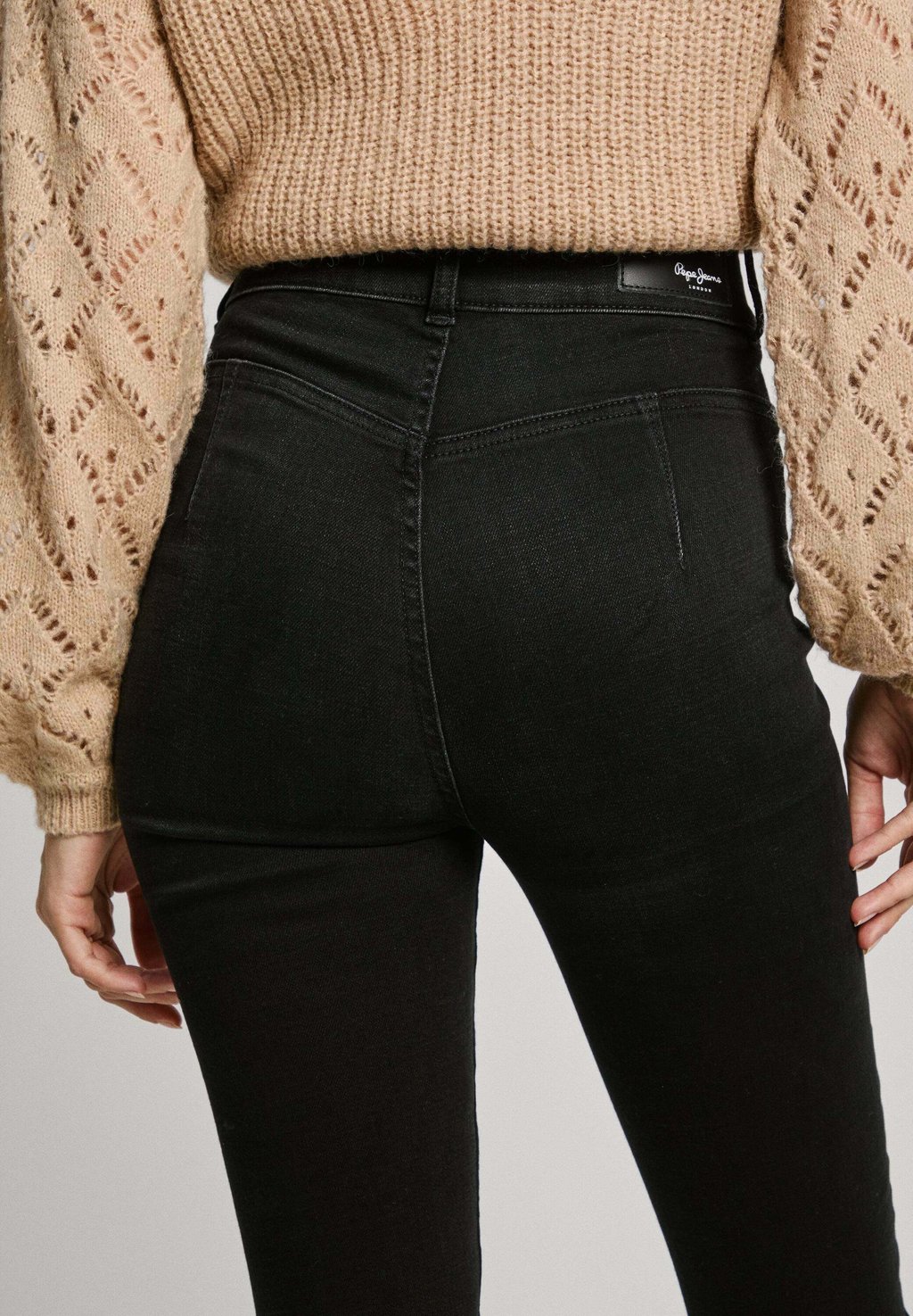 

Джинсы облегающие CONTOUR Pepe Jeans, синий деним
