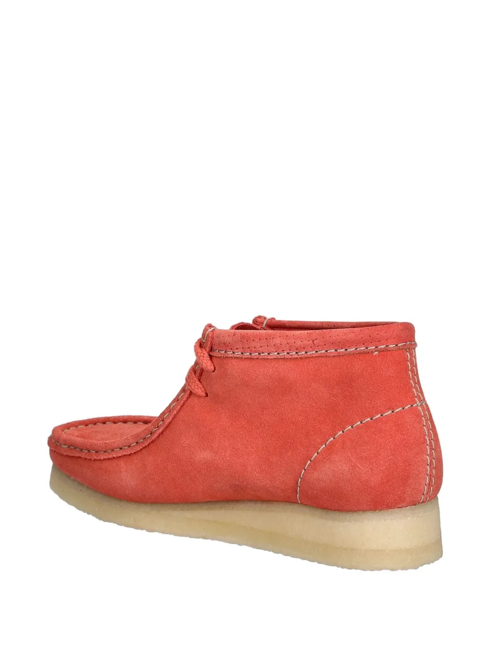 Ботинки Wallabee с кисточками Clarks Originals, оранжевый — фото 4