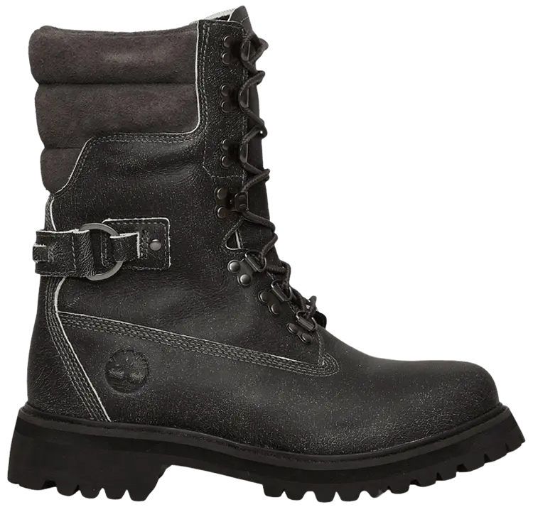 

Высокие водонепроницаемые ботинки Timberland на шнуровке, черный