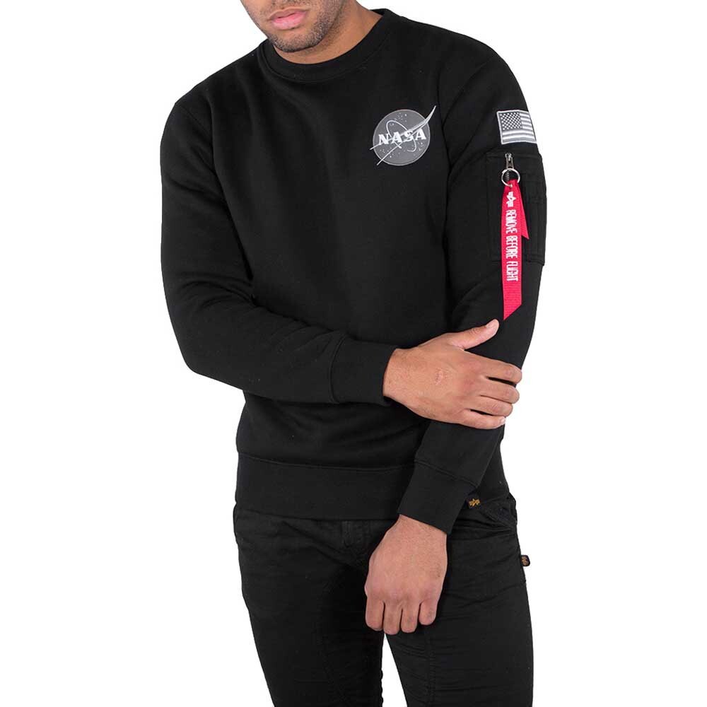 

Толстовка Alpha Industries Space Shuttle, черный