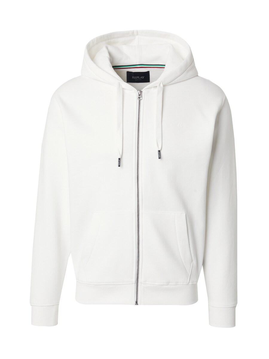 

Худи с капюшоном на молнии REPLAY, White