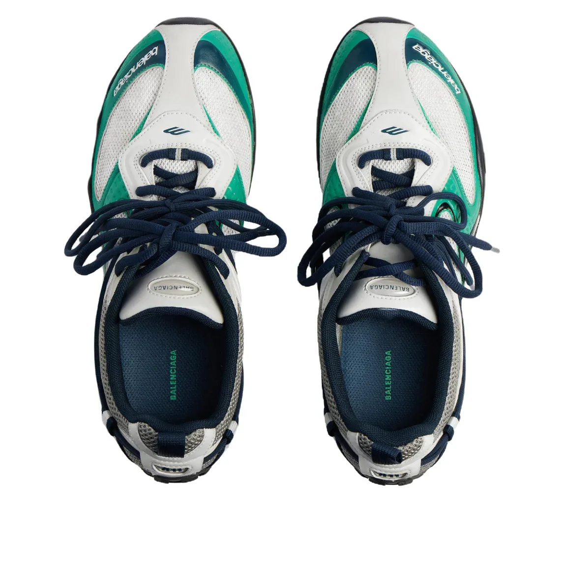 Кроссовки Balenciaga Radar 'Grey Green Black' — фото 4