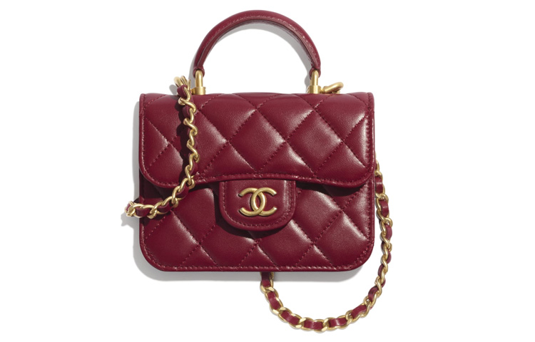

CHANEL Осенняя овчинная сумка с клапаном