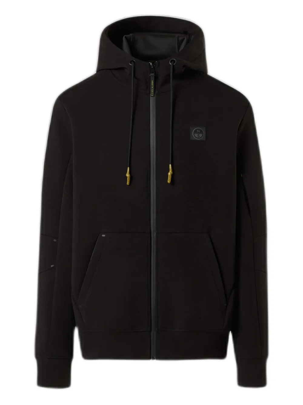 

Спортивная толстовка на молнии из неопрена North Sails, черный