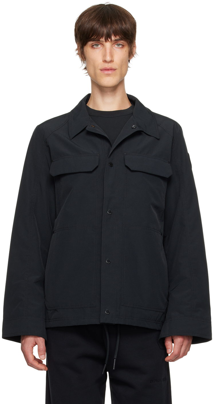 

Черная куртка Burnaby «Black Label» Canada Goose